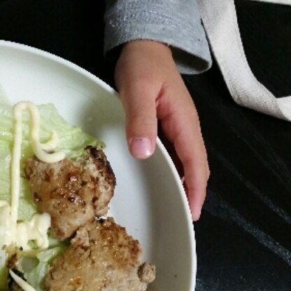 病み上がりの息子のために作りました！
完食してくれました＼(^-^)／